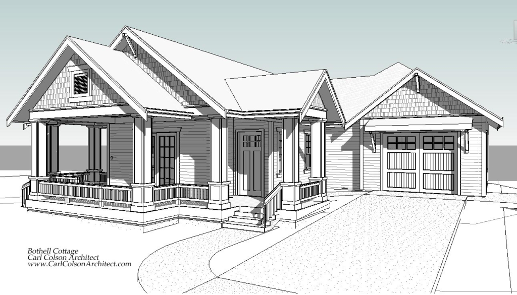 Bothell Cottage Accessory Dwelling Unit Perspective 3